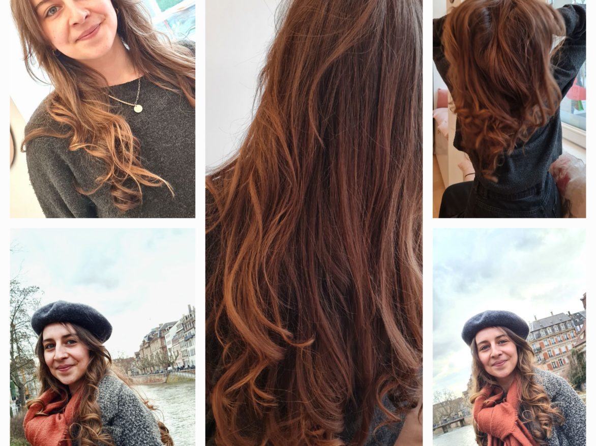 Coiffure Avant/Après Stras